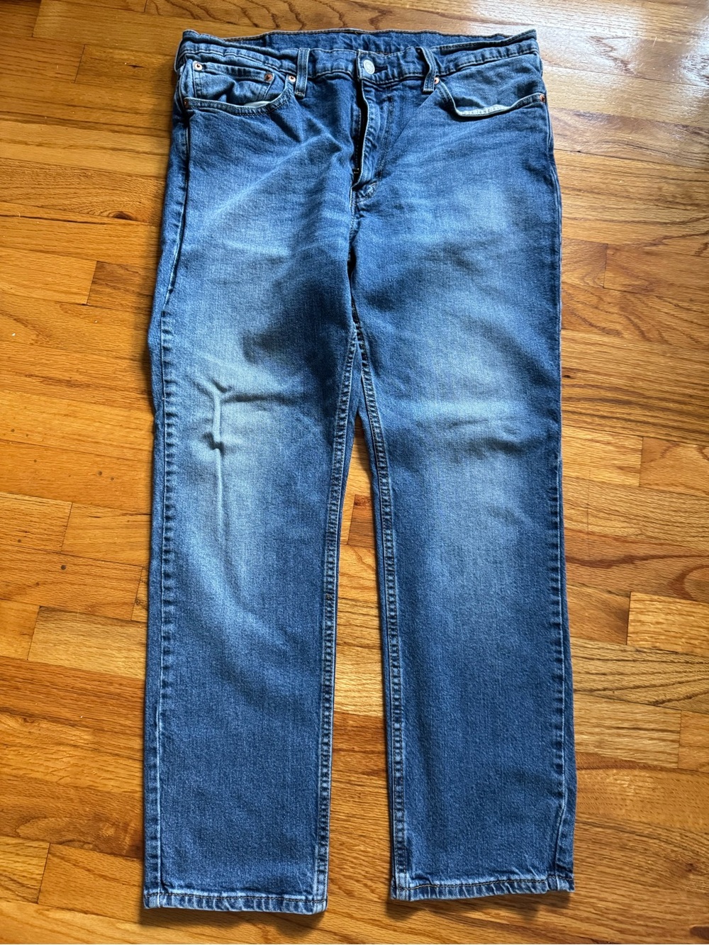 Levi's Medium Blue Straight Jeans
